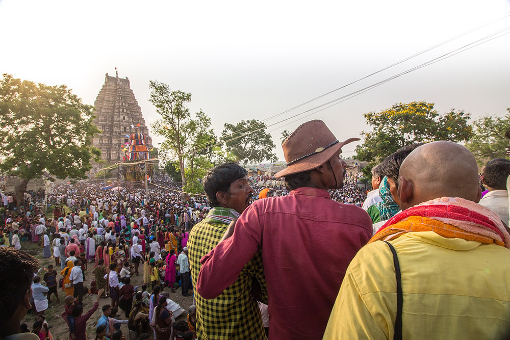 Procession of Veerupaksha Temple Hampi